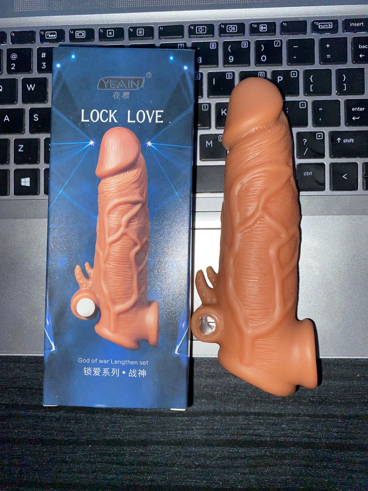 YEAIN Lock Love Vibrating Sleeve (Reusable)