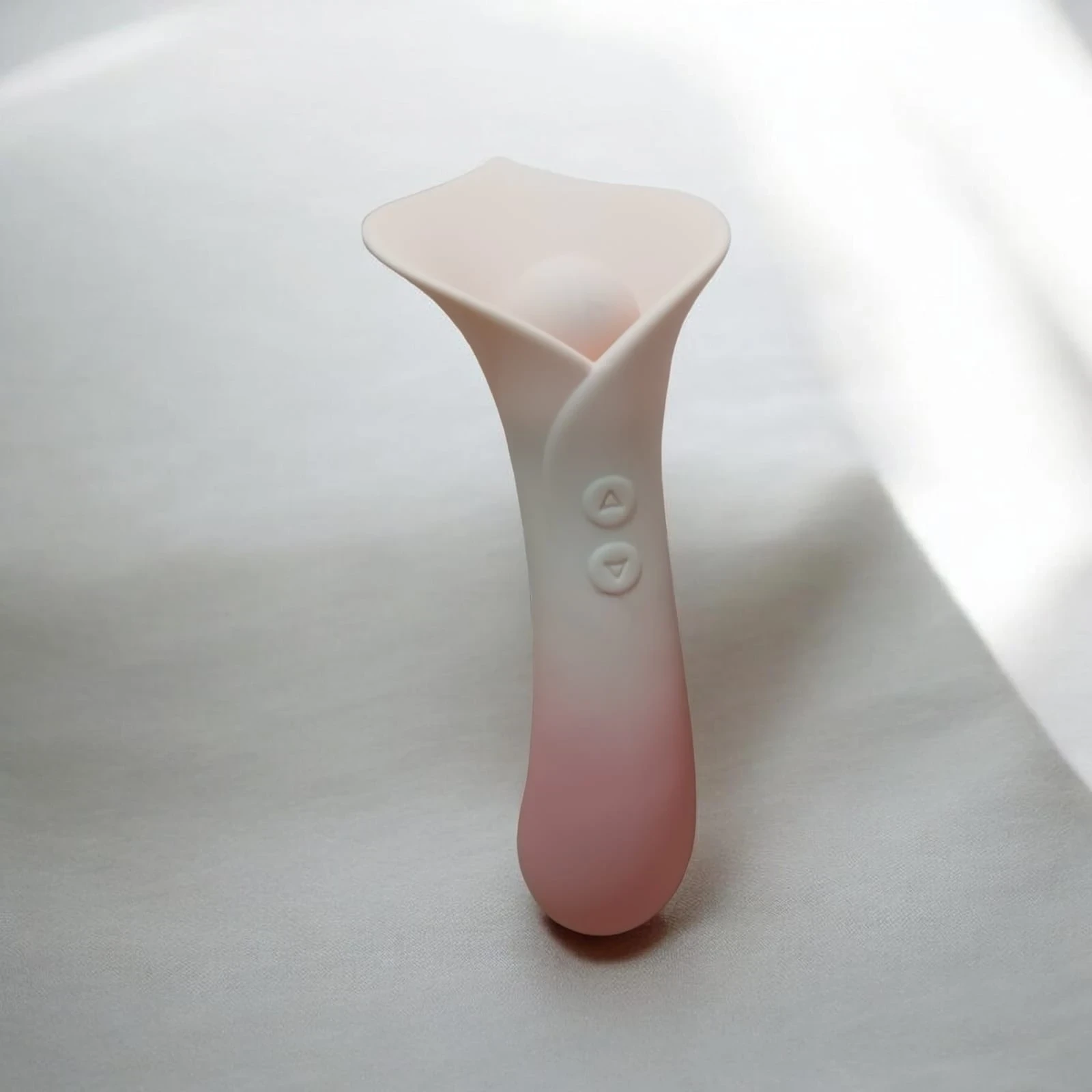 Calla Lily Dual Head Premium Silicone Rechargeable Massager